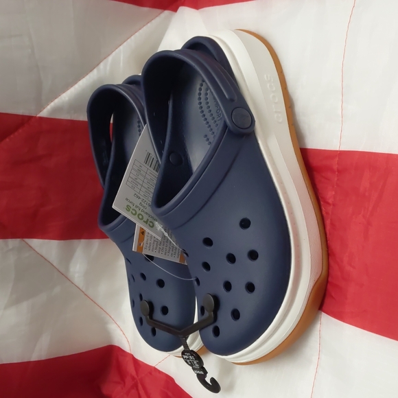 NWT Crocs Crocband Full Force Platform Clog Slip-On Shoes - Picture 9 of 9